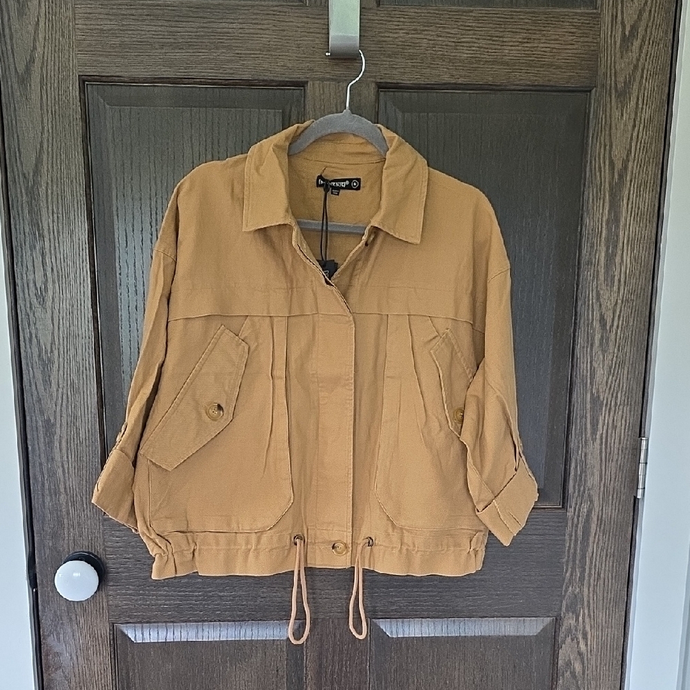 Blank NYC Utility Drawstring Jacket NWT - image 1